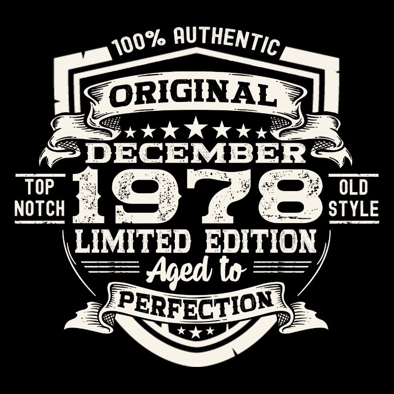Original December 1978 44th birthday gift
