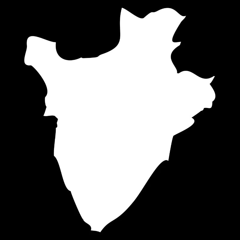 Drapeau de la carte du Burundi