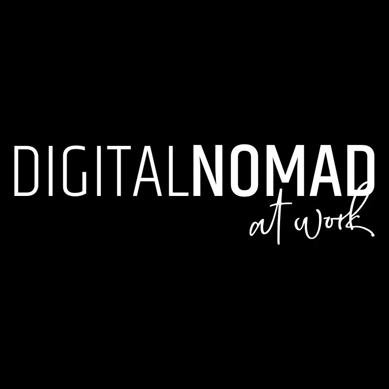 Digital nomad at work