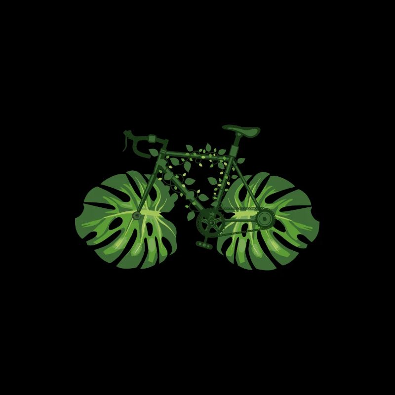 Bande dessinée - Vélo Nature Leaf Green