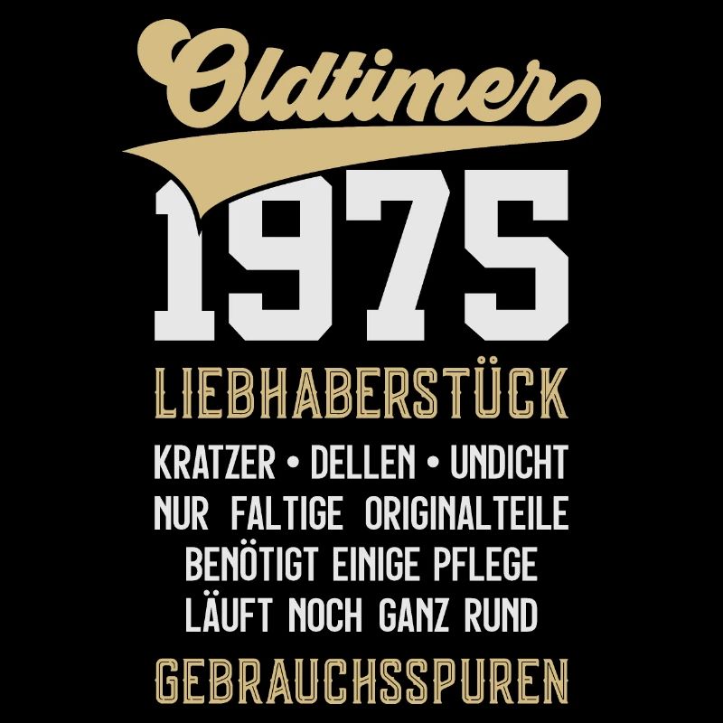 51. GEBURTSTAG OLDTIMER 1975