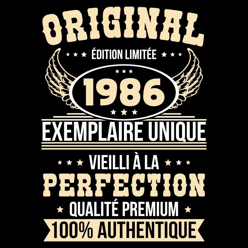1986 – Exemplaire unique – Qualité premium