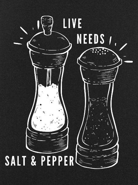 Encouragement salt and pepper