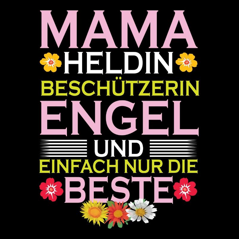 Mama Heldin Beschützerin Engel Die Beste Mutter