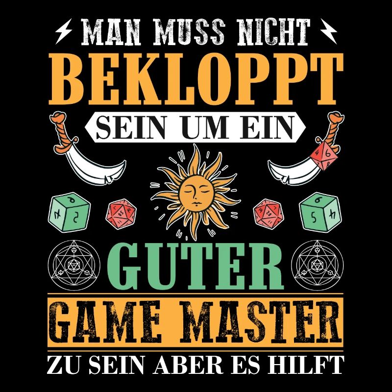 Mann Muss Nicht Bekloppt Sein Game Master Pen And