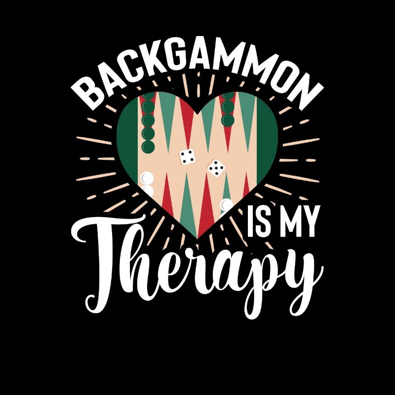 Le backgammon est mon jeu de dés sur table thérapeutique