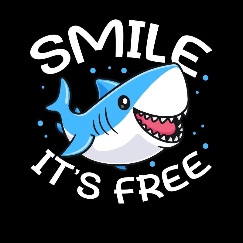 Sourire C’est gratuit Requins Grand Blanc