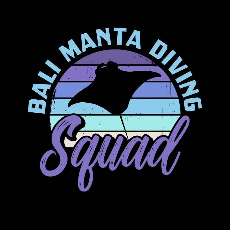 Bali Manta Diving Squad Pacific Polynesian Manta