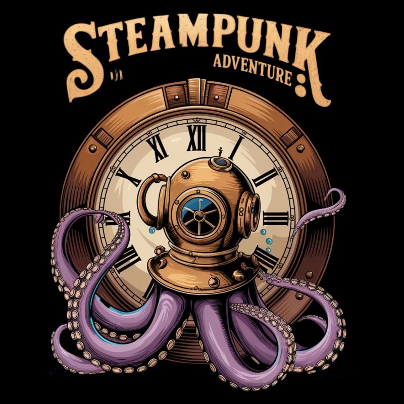 Steampunk Adventure Diver Design