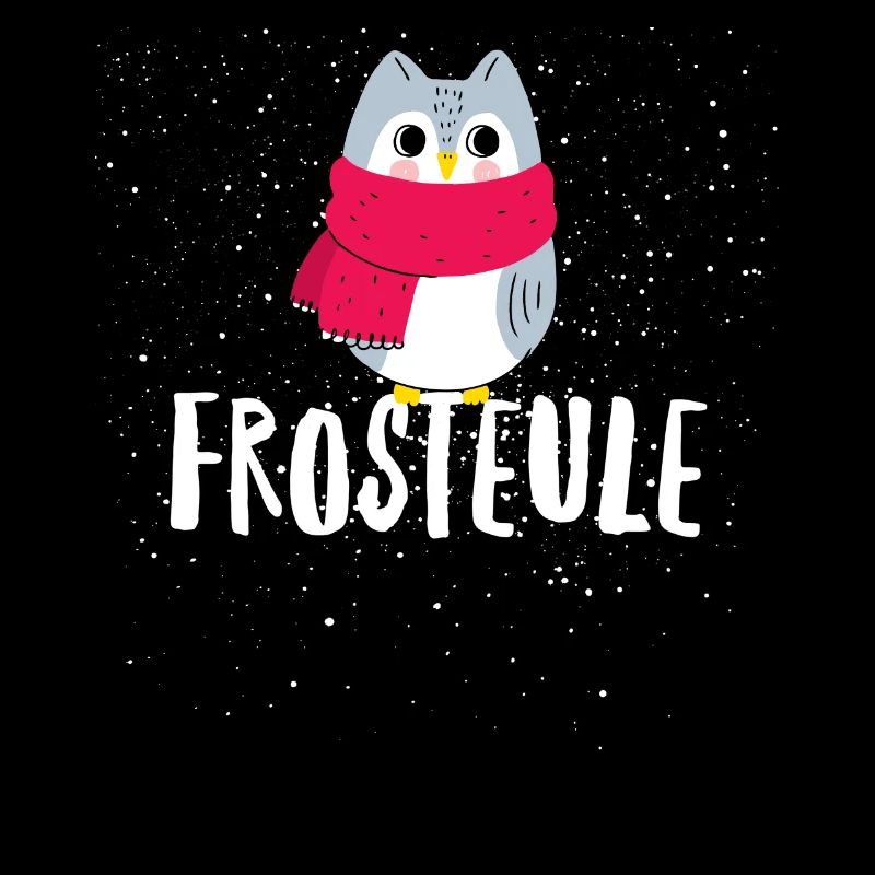 Frosteule Chouette avec écharpe