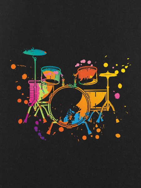 Drums splash