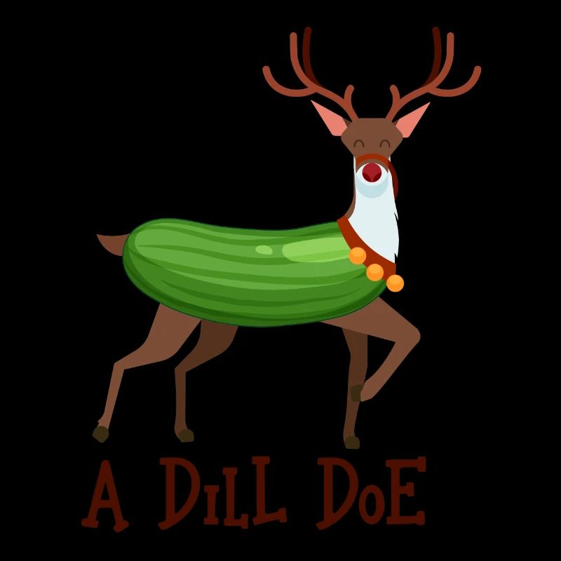 une biche d’aneth Design pour un fan de blagues