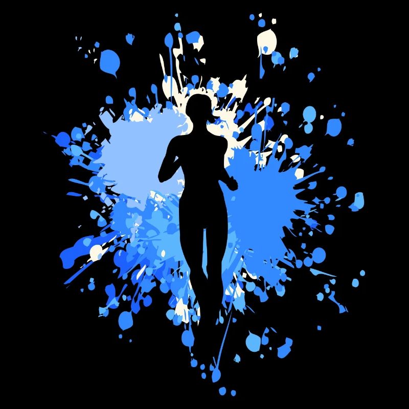 Athlétisme Jogging Color Splash