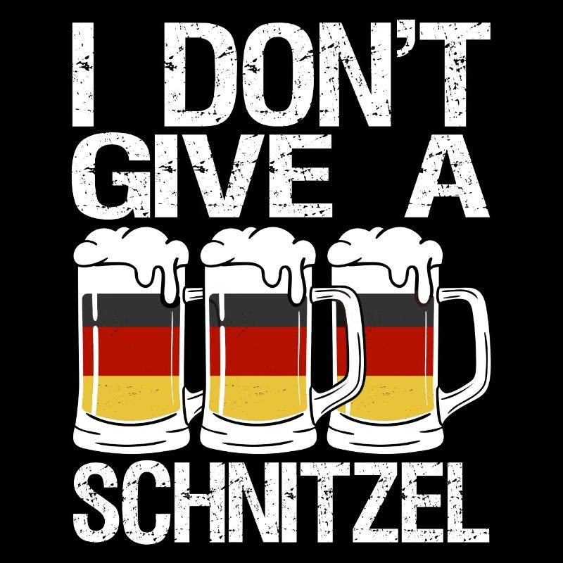 I don't give schnitzel funny Germans