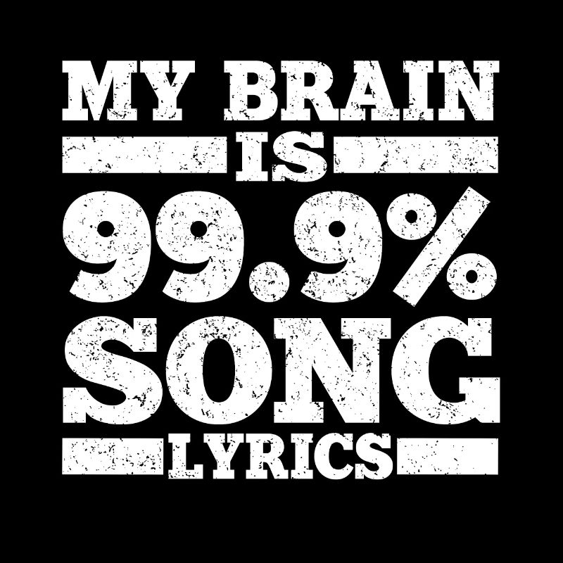 Mon cerveau est composé à 99% de paroles
