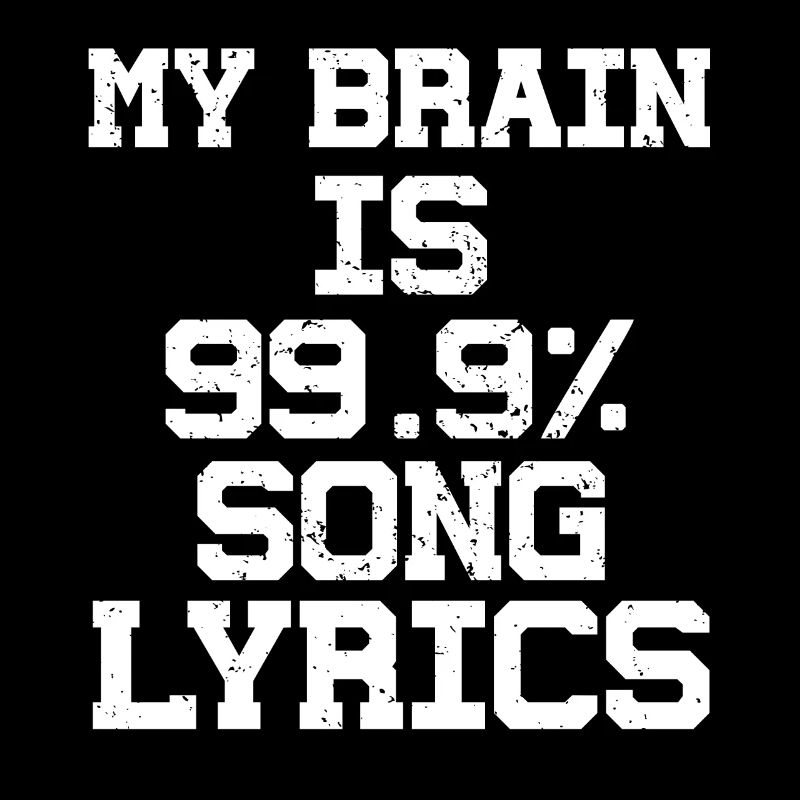 Mon cerveau est composé à 99% de paroles