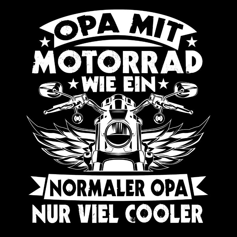 Opa Mit Motorrad Wie Ein Normaler Opa Lustige