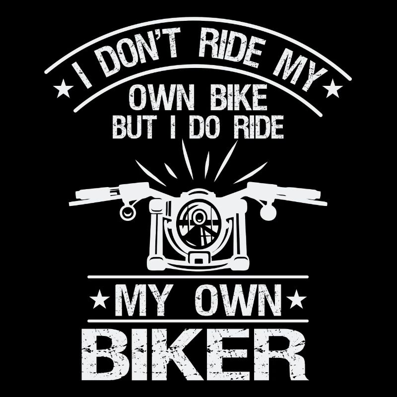 Je ne fais pas de vélo moi-même,