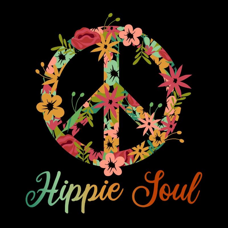 Hippie Soul Daisy Blume Friedenszeichen