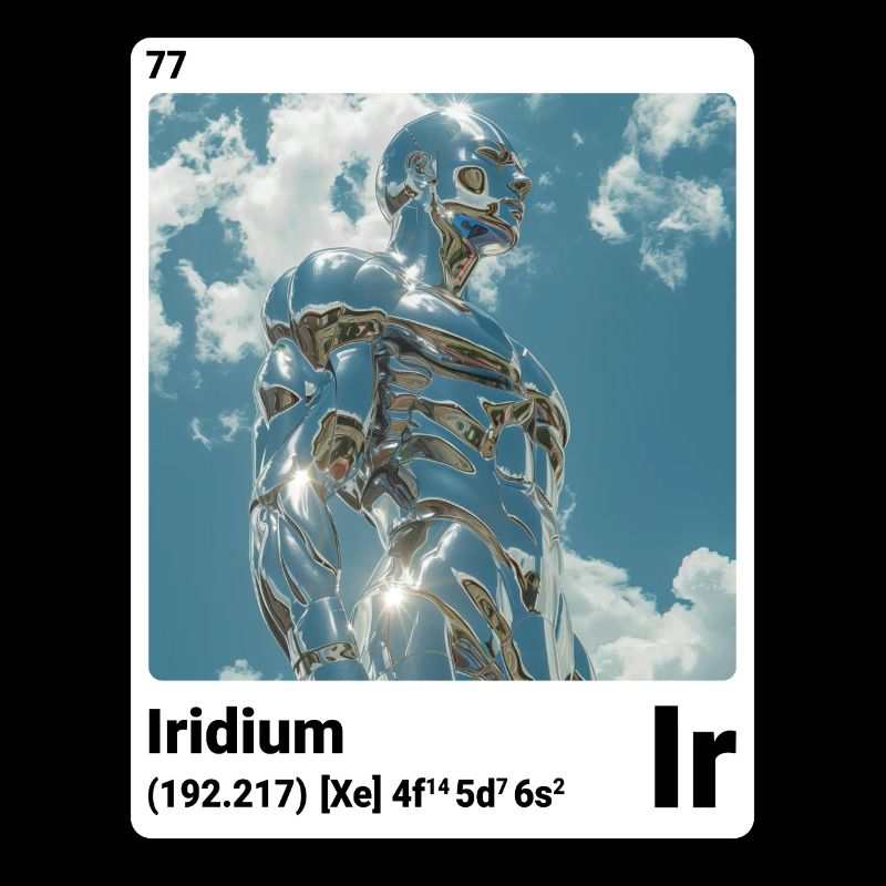 Élément de style AI am Iridium (wt) mode périodique