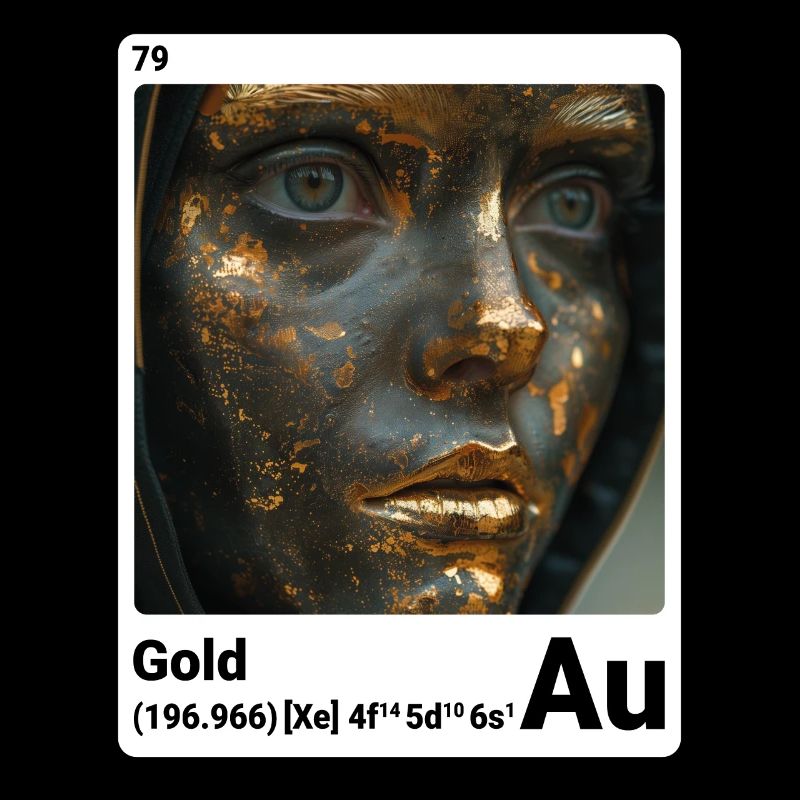 Élément de style AI am Gold (wt) mode périodique