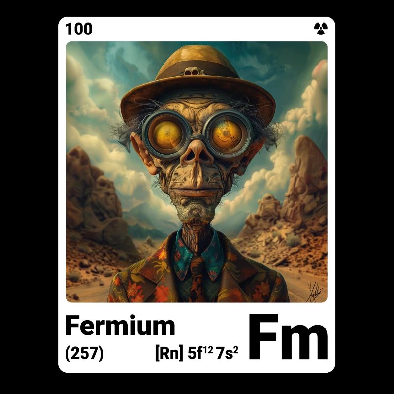 AI am Fermium (wt) mode périodique nerd