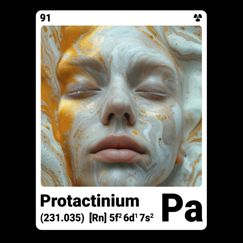 Protactinum - Pa - Élément chimique 091