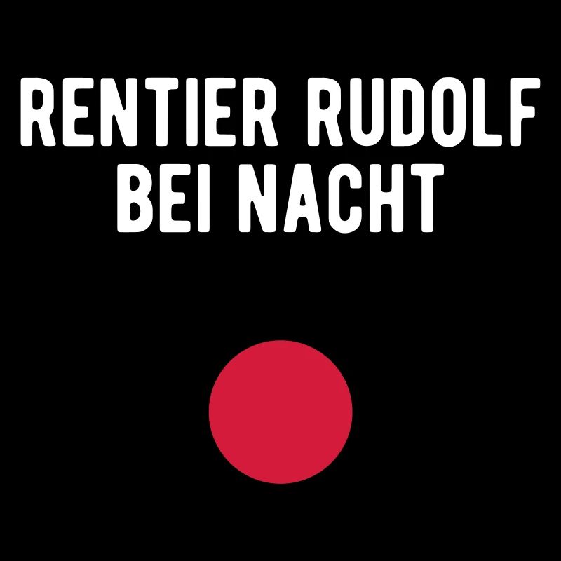 Renne Rudolf dans la nuit