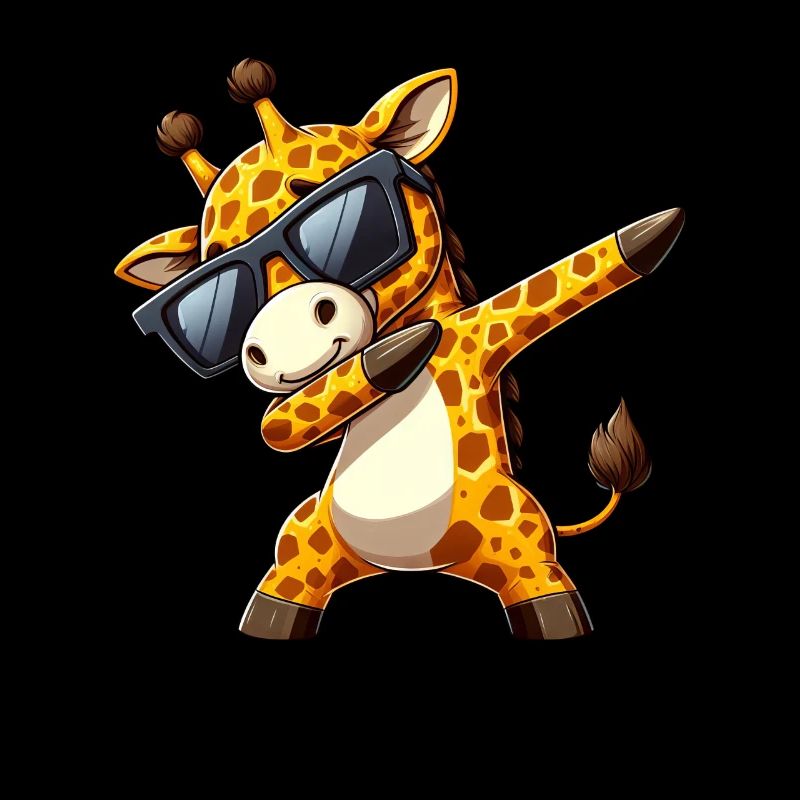 Cooler Zebra-Dab: Stylisch mit Sonnenbrille