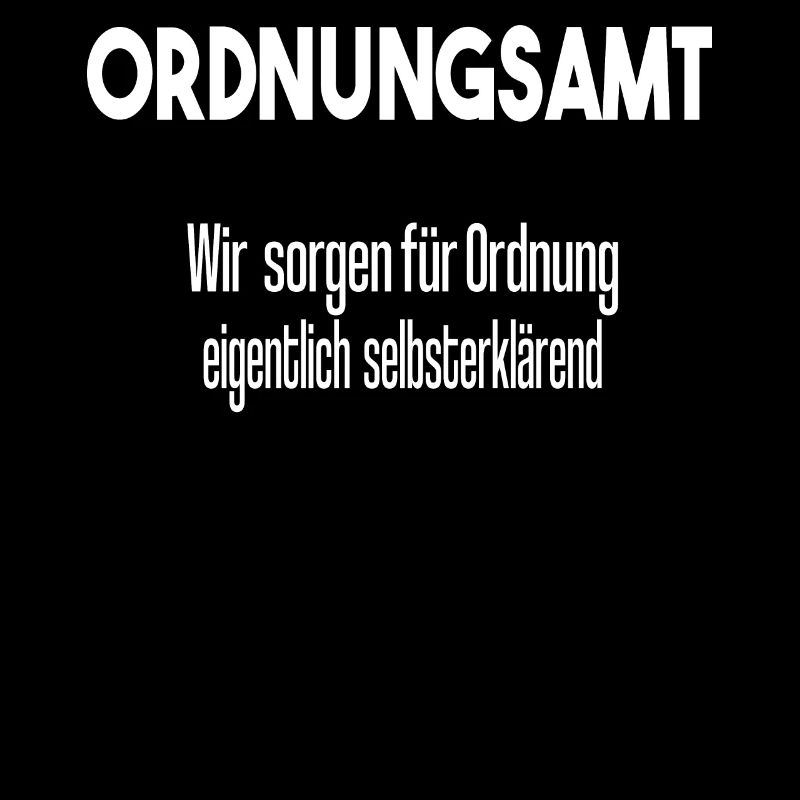 Ordnungsamt Sprüche Uniform Geschenkidee