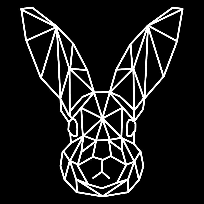 Hase Geometrisch Linie