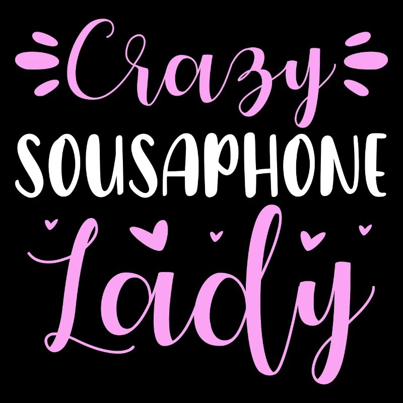 Crazy Sousaphone Lady Tube Playing Sousaphonist