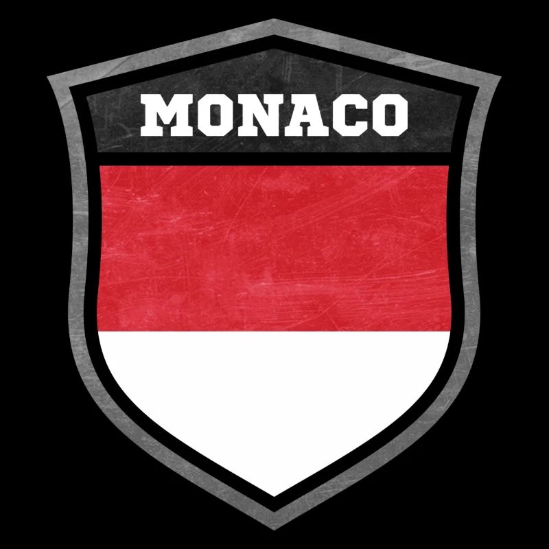 Monaco Schild Logo Emblem