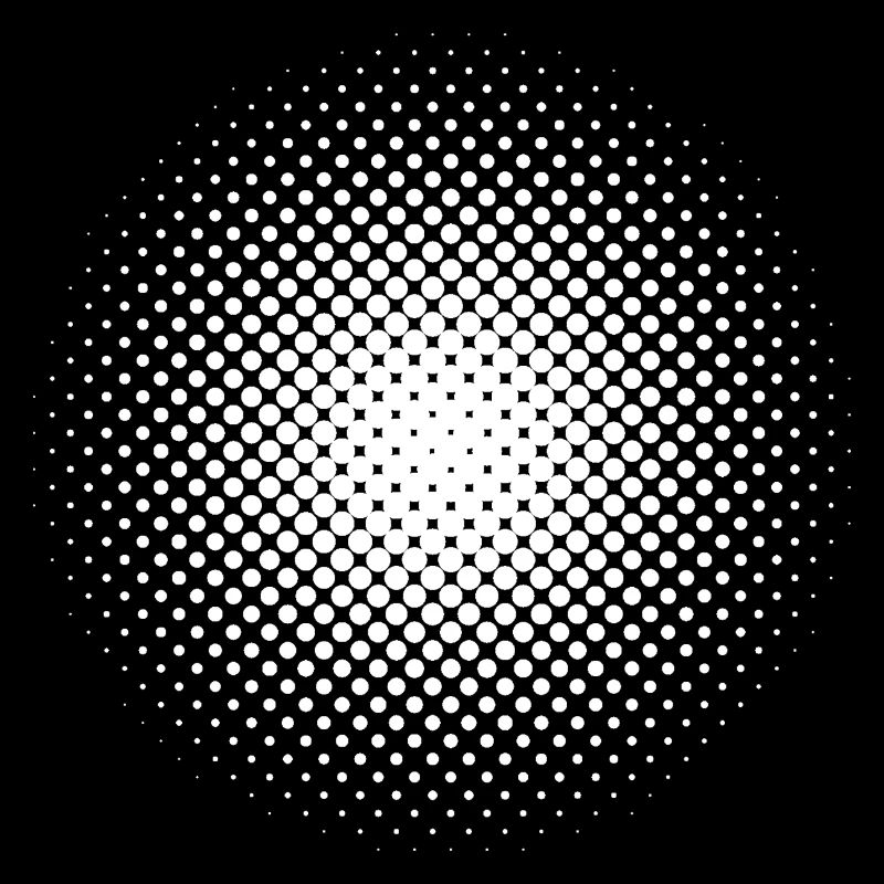 Optical illusion pattern circle geometry gift
