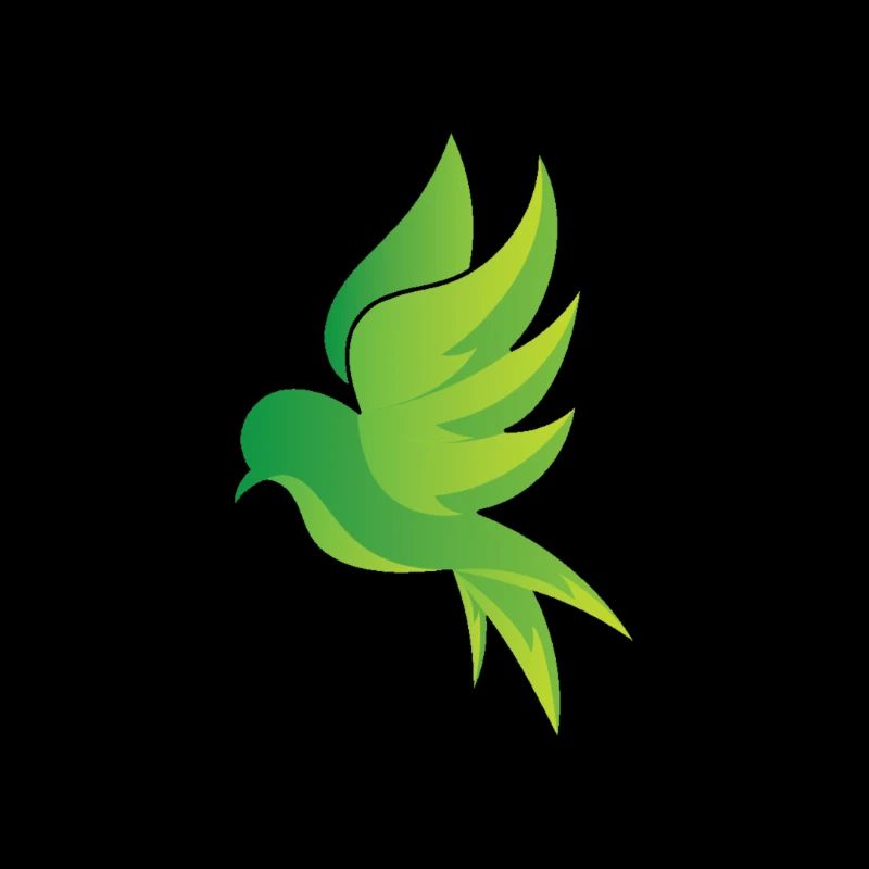 Oiseau vert