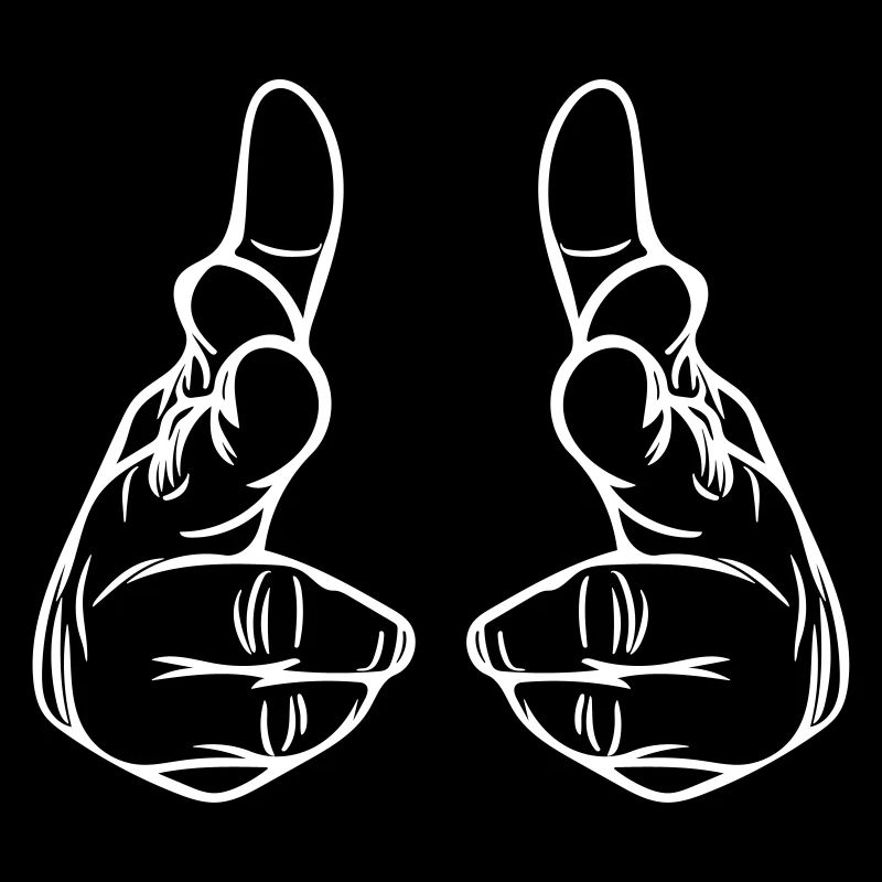 Hand Pistole - Fingerpistole Vector