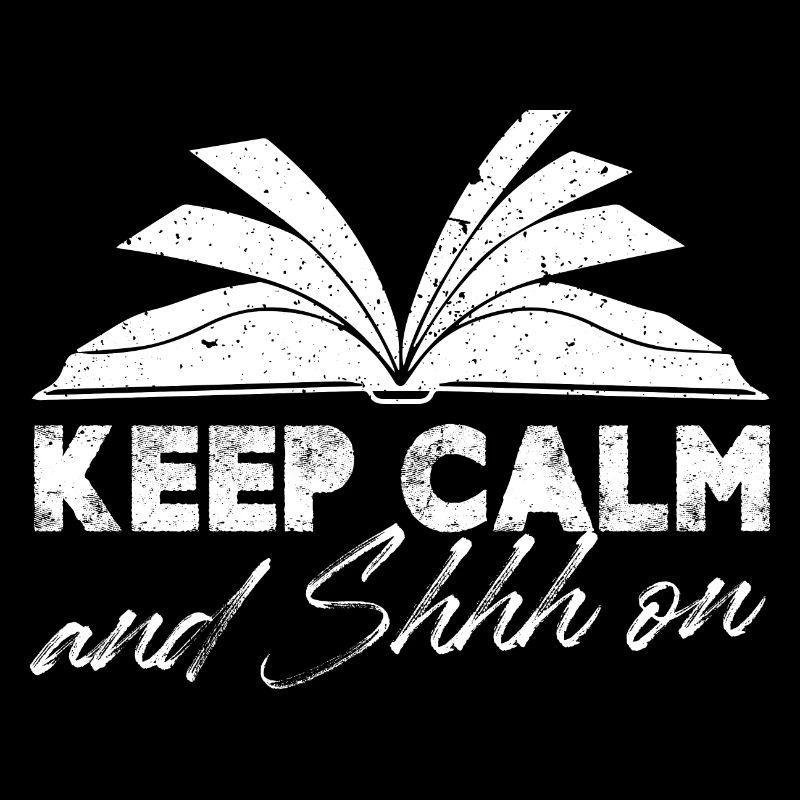 Keep Calm And Shhh On Library Assistant