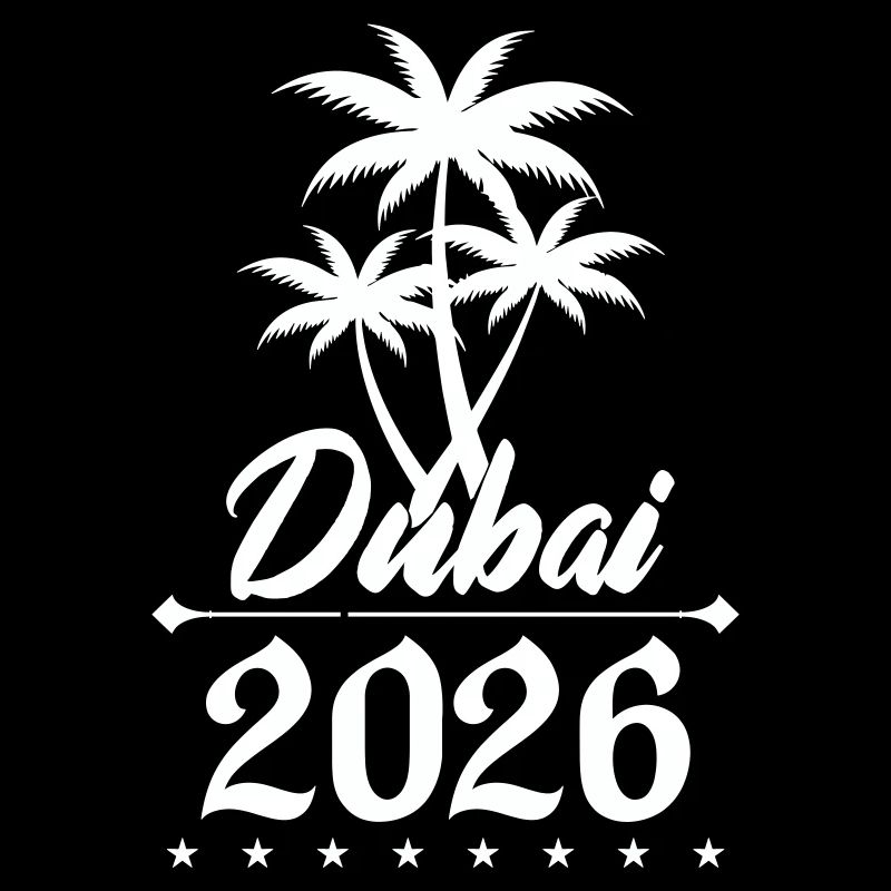 Dubai 2026 Palm Tree Emblem