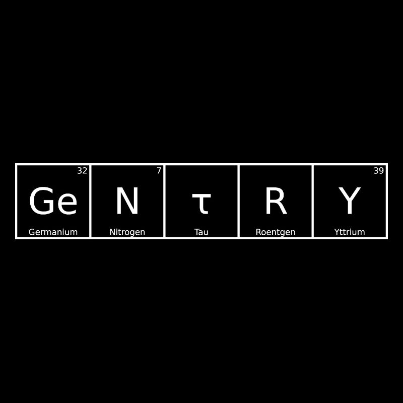 Gentry Name First Name Chemistry Periodic Table Elements