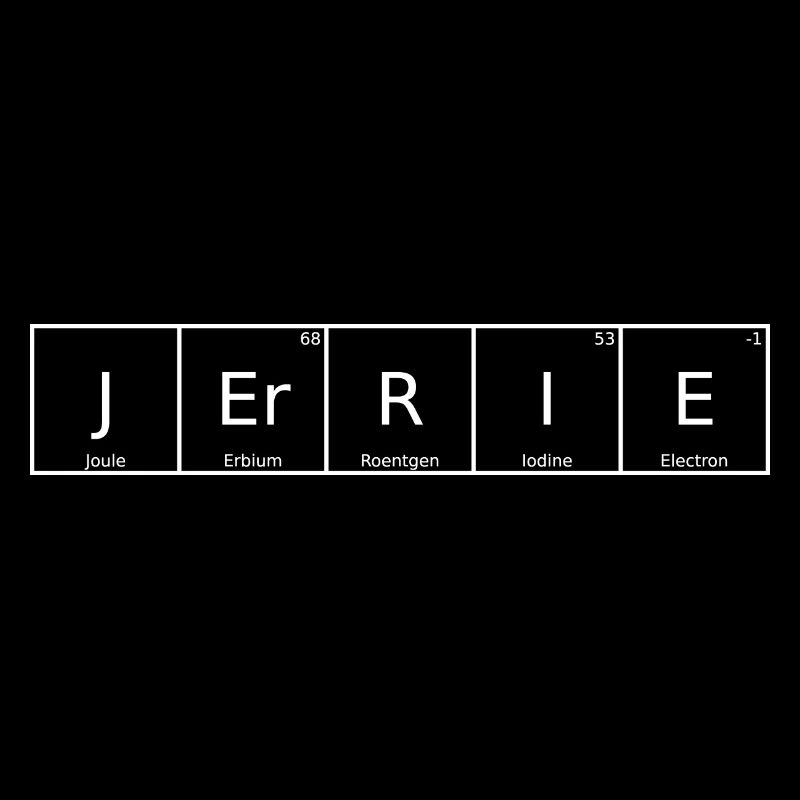 Jerrie Surname First Name Chemistry Periodic Table Elements