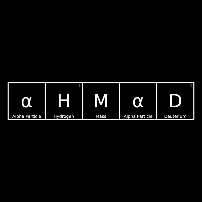 Ahmad surname First name Chemistry Periodic Table Elements