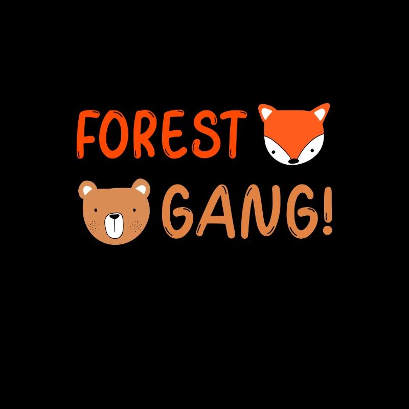 Forest Gang Bear and Fox Kids Gift