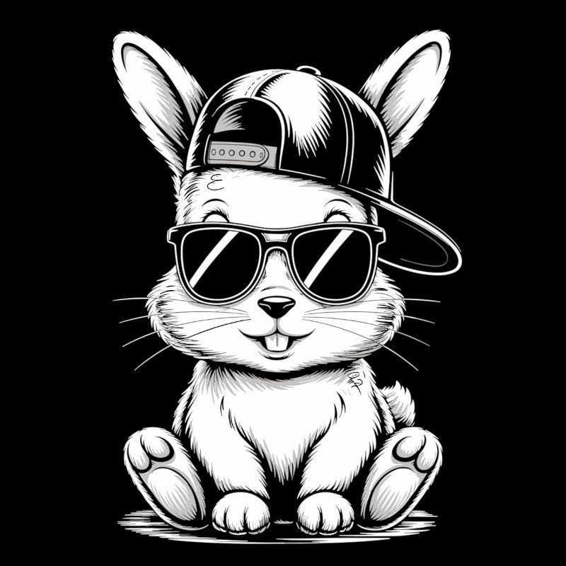Bunny with sunglasses