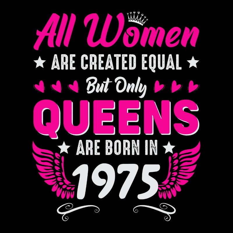 Queens née en 1975 50e anniversaire