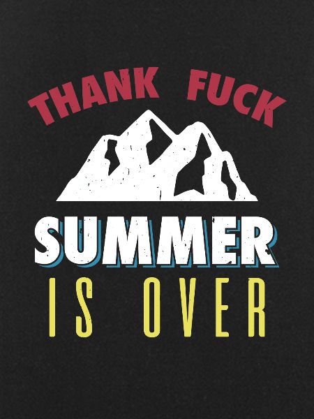 Summer is over