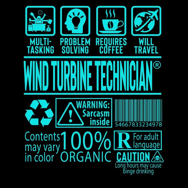 Cadeau de technicien d'éolienne