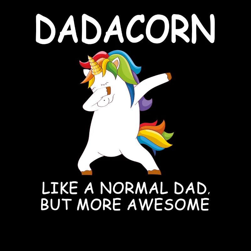 dadacorn papa einhorn dabbing