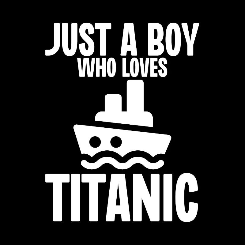 Nur ein Junge, der Titanic liebt