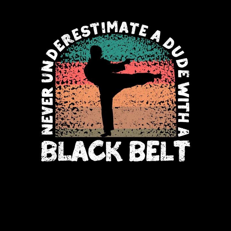 Never underestimate a guy with a black one