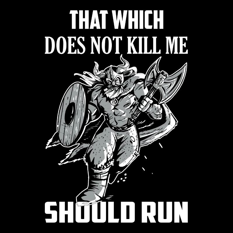 Ce qui ne me tue pas devrait courir les Vikings ni